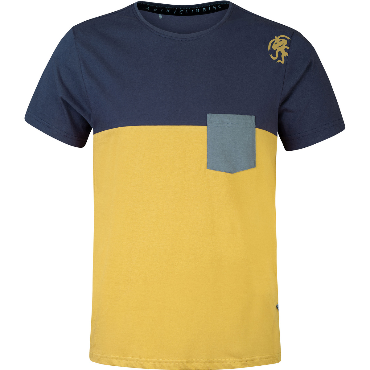 Rafiki Uomo Maglietta Grab (Taglia XL, Giallo)