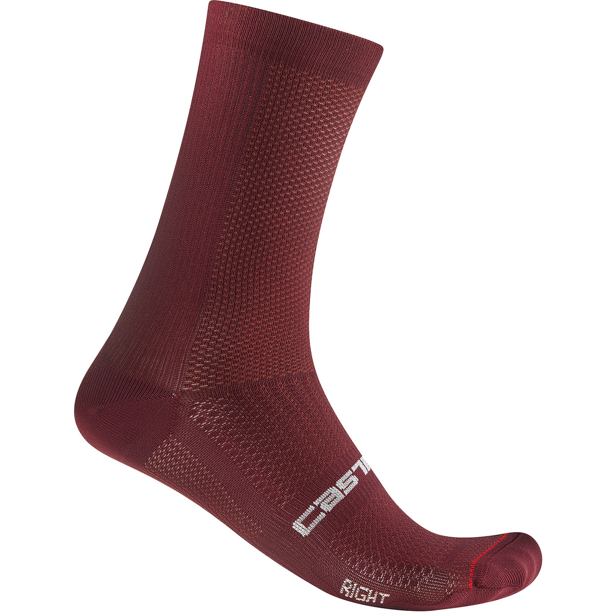 Castelli Calzini Espresso 18 (Taglia 40 , Rosso)