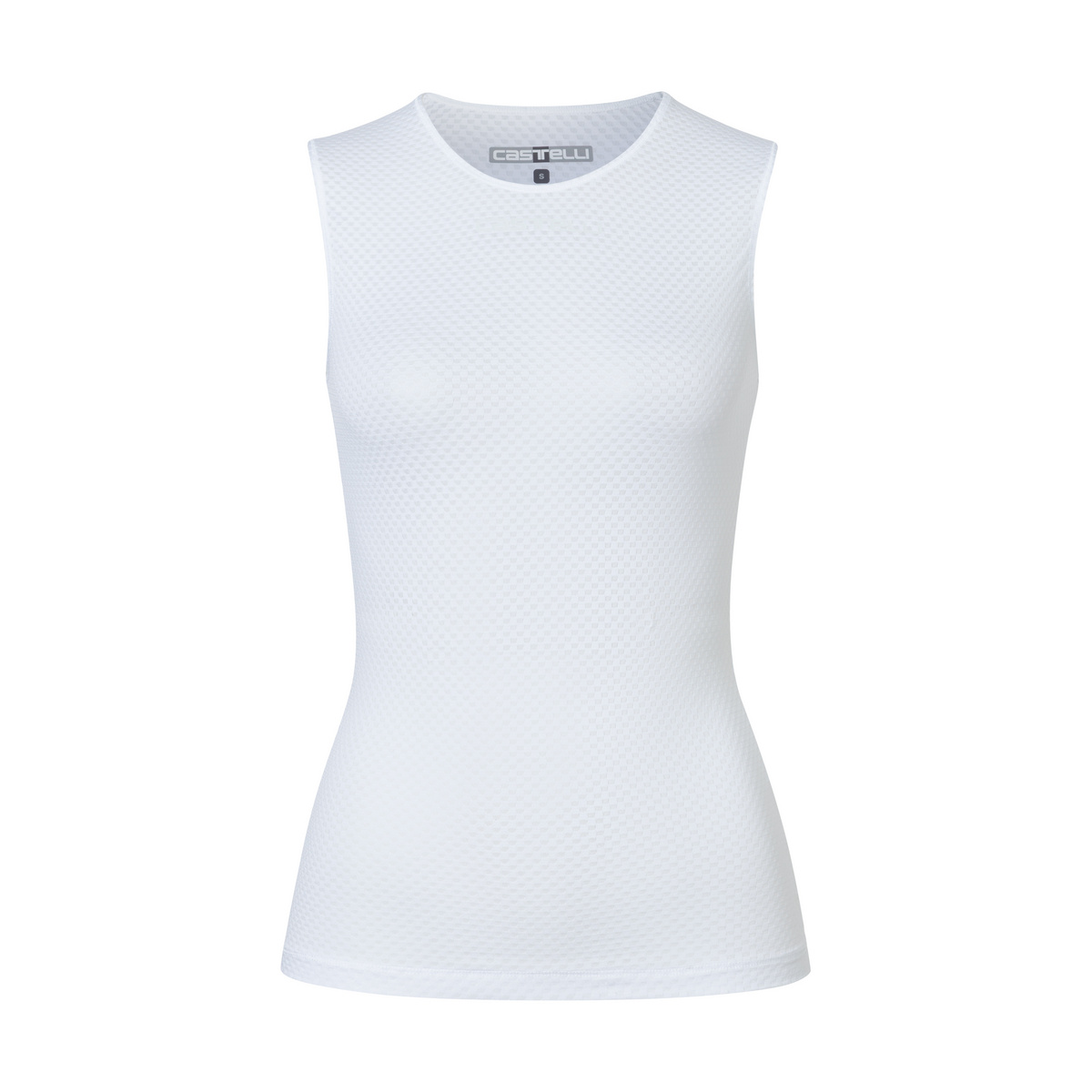 Castelli Damen Pro Mesh Top (Größe L, weiss)