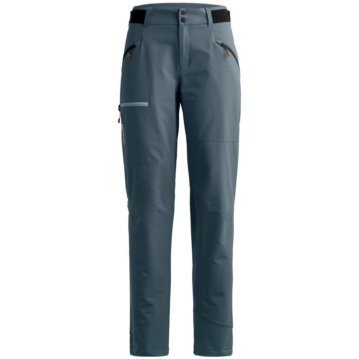 Ortovox Damen Seceda Softshell Hose (Größe XL, blau)