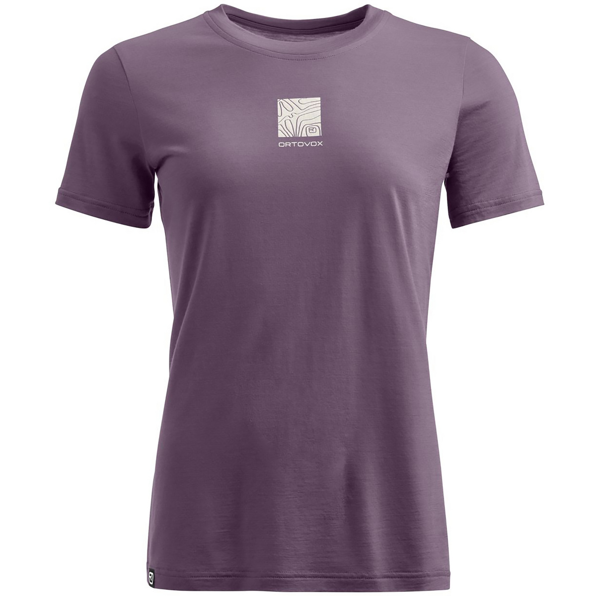 Ortovox Damen 120 Cool Tec Abstract T-Shirt (Größe L, lila)