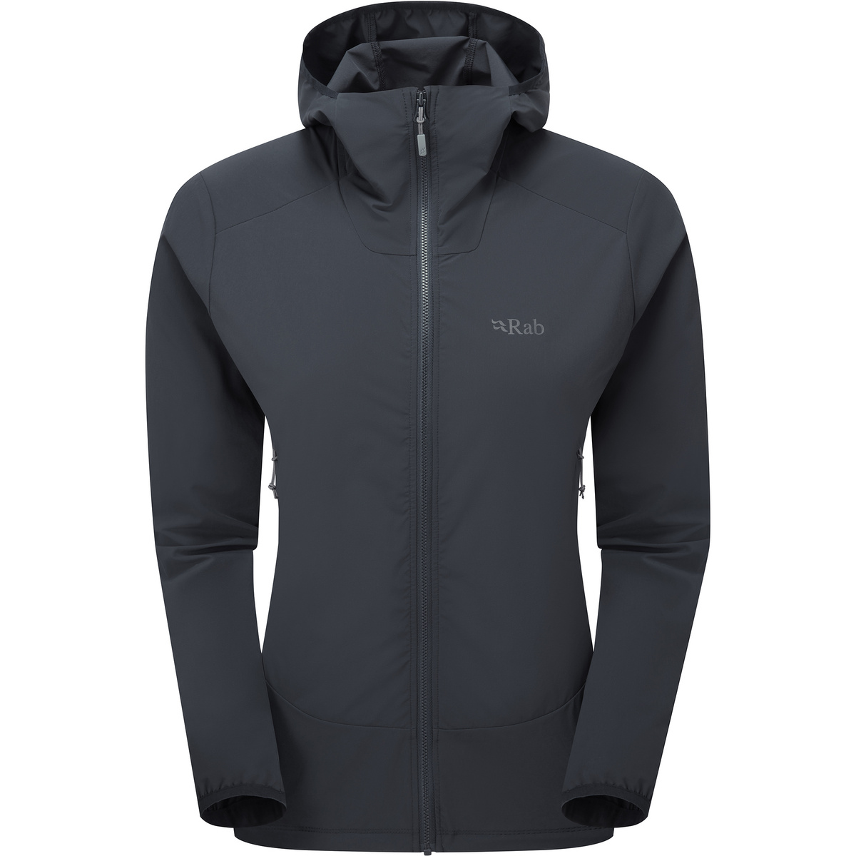 Rab Damen Borealis Hoodie Jacke (Größe XL, grau)