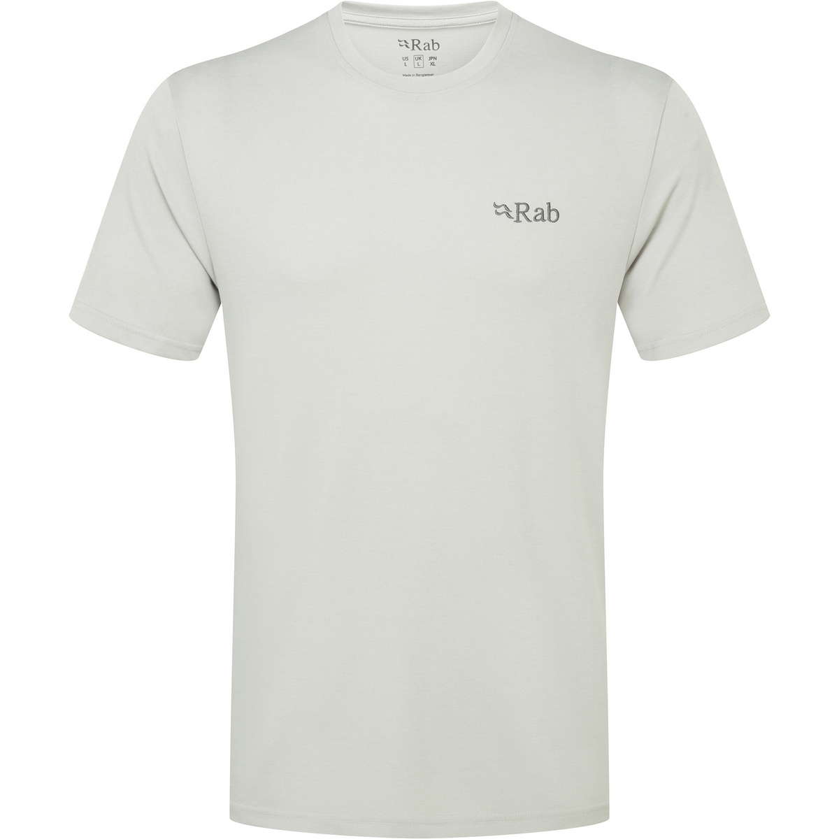 Rab Herren Crimp Logo T-Shirt (Größe XL, grau)