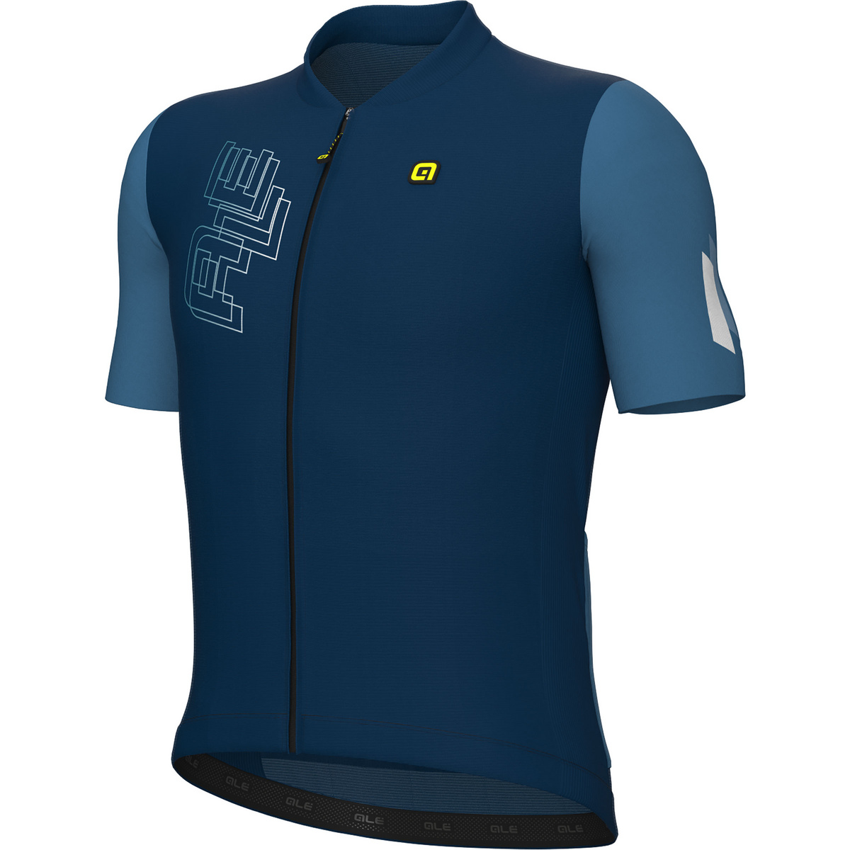 Alé Uomo Maglia Follow Me (Taglia S, Blu)