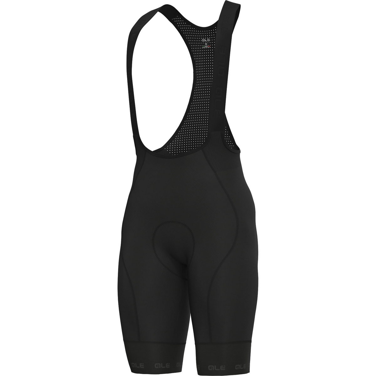 Alé Herren Strada 2.0 Bib kurz (Größe L, schwarz)