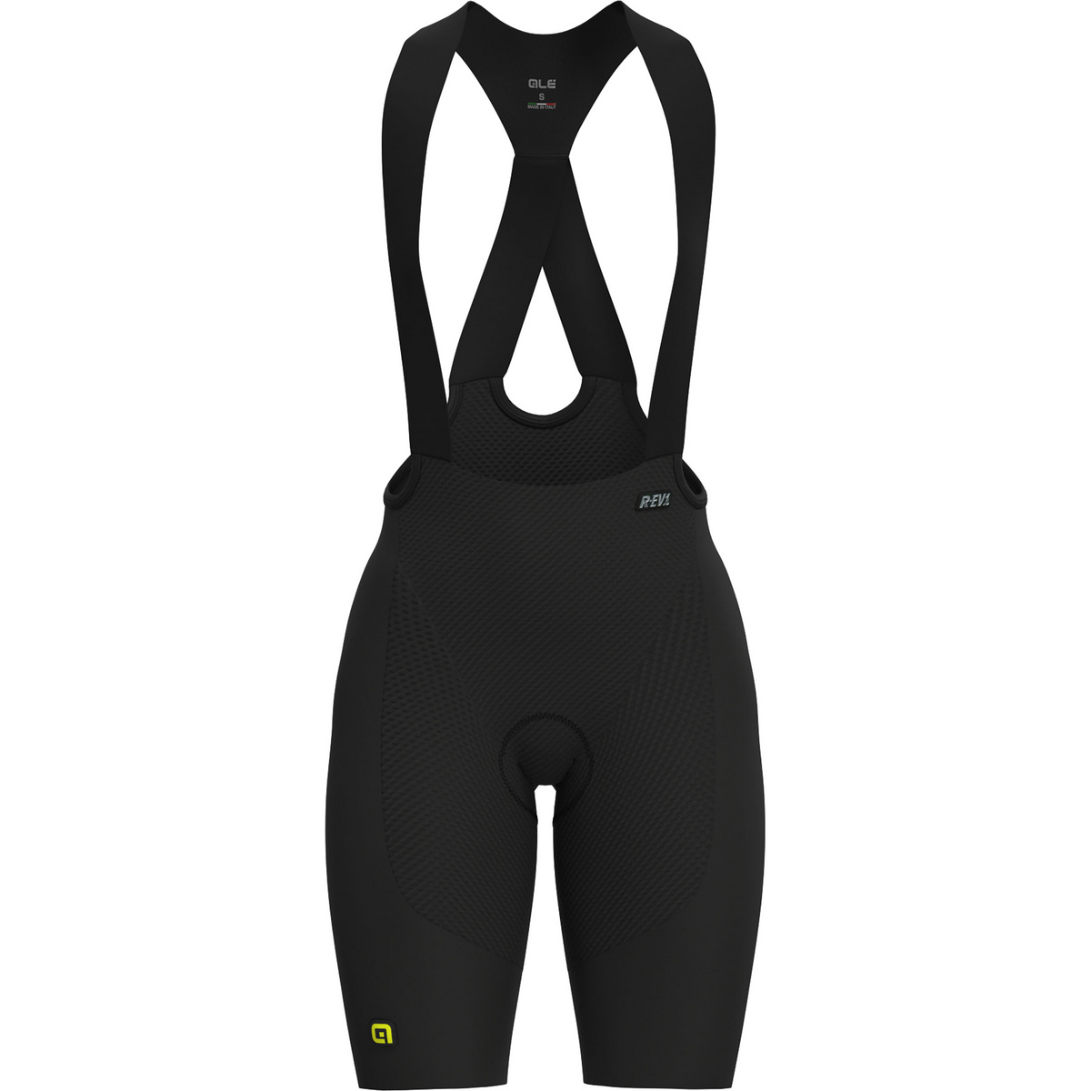 Alé Femme Shorts à bretelles Voltage (taille L, Noir)