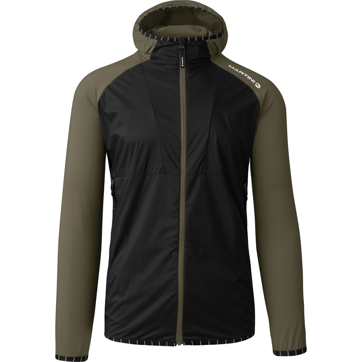 Martini Sportswear Herren Trektech Hybrid Windbreaker Jacke (Größe S, oliv)