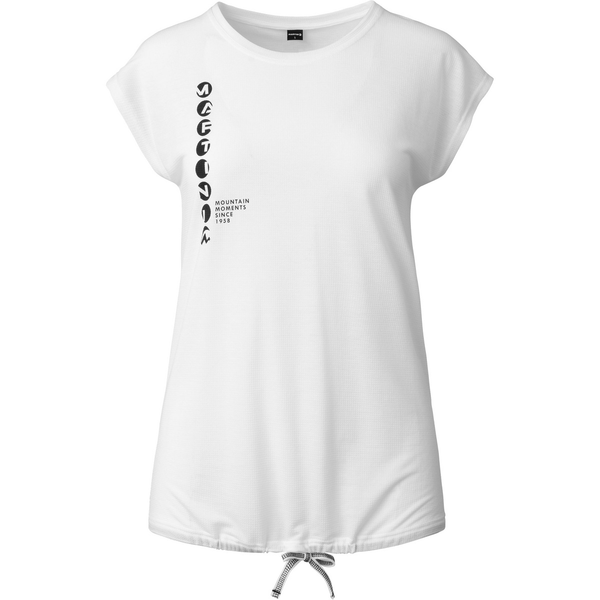 Martini Sportswear Donna Maglietta Via (Taglia XS, Bianco)