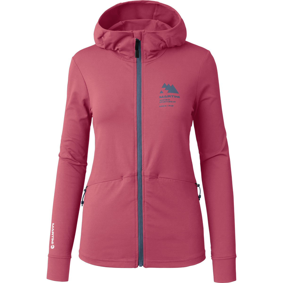 Martini Sportswear Damen Sunrise Midlayer Jacke (Größe L, rosa)