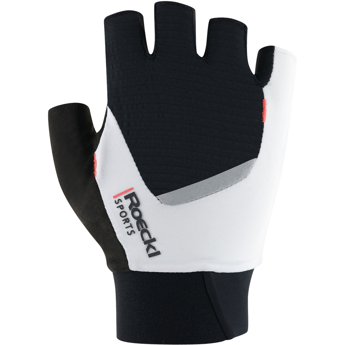 Roeckl Donna Guanti Diamante 2 (Taglia 6, Bianco)