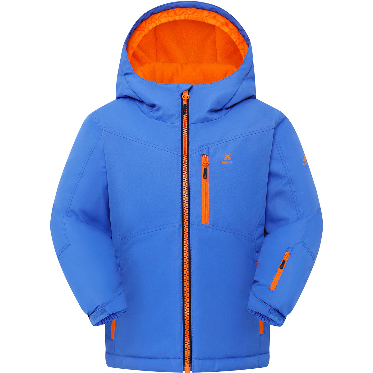 Kamik Kinder Niko Jacke (Größe 122, blau)