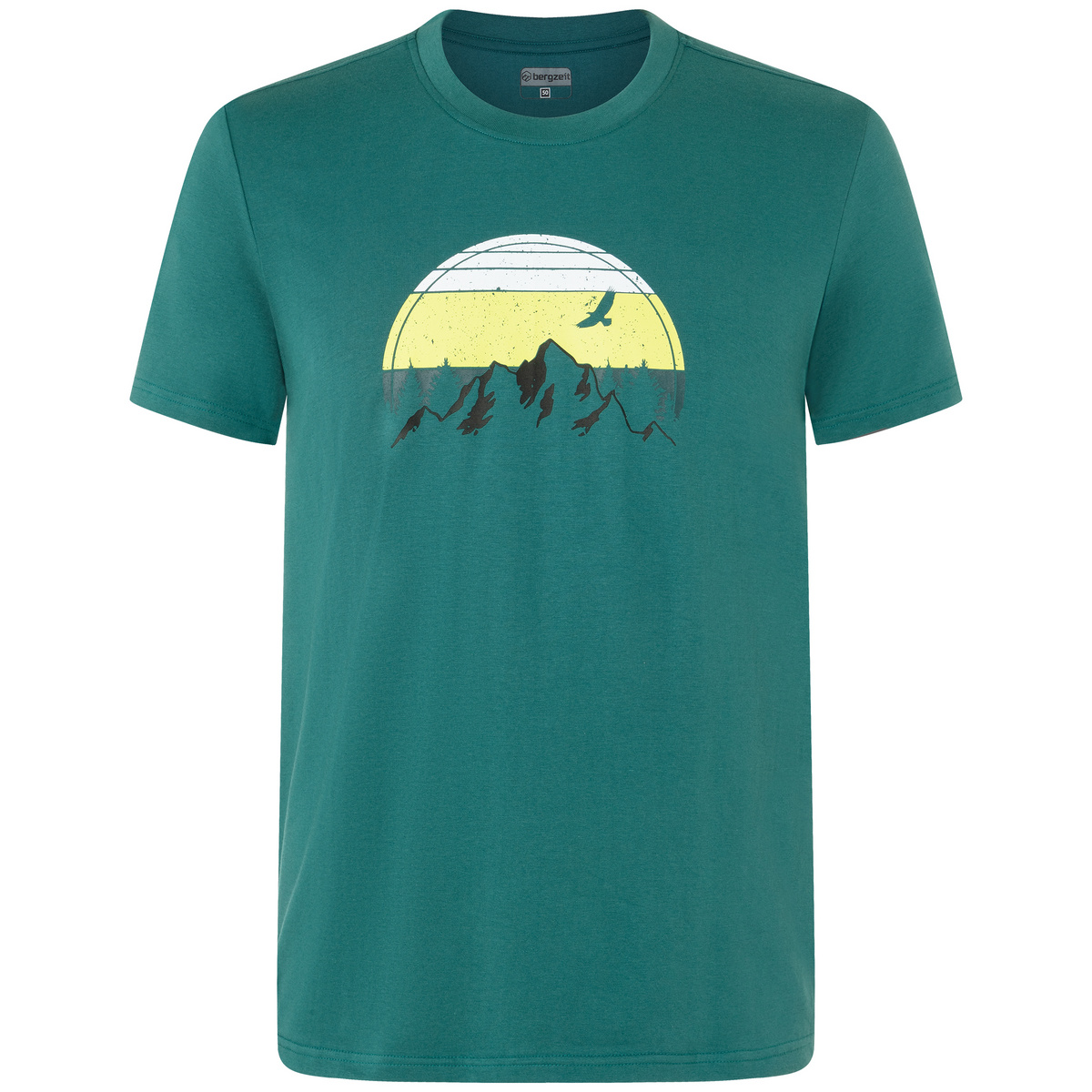 Bergzeit Basics Herren Bergzeit T-Shirt (Größe 3XL, tuerkis)