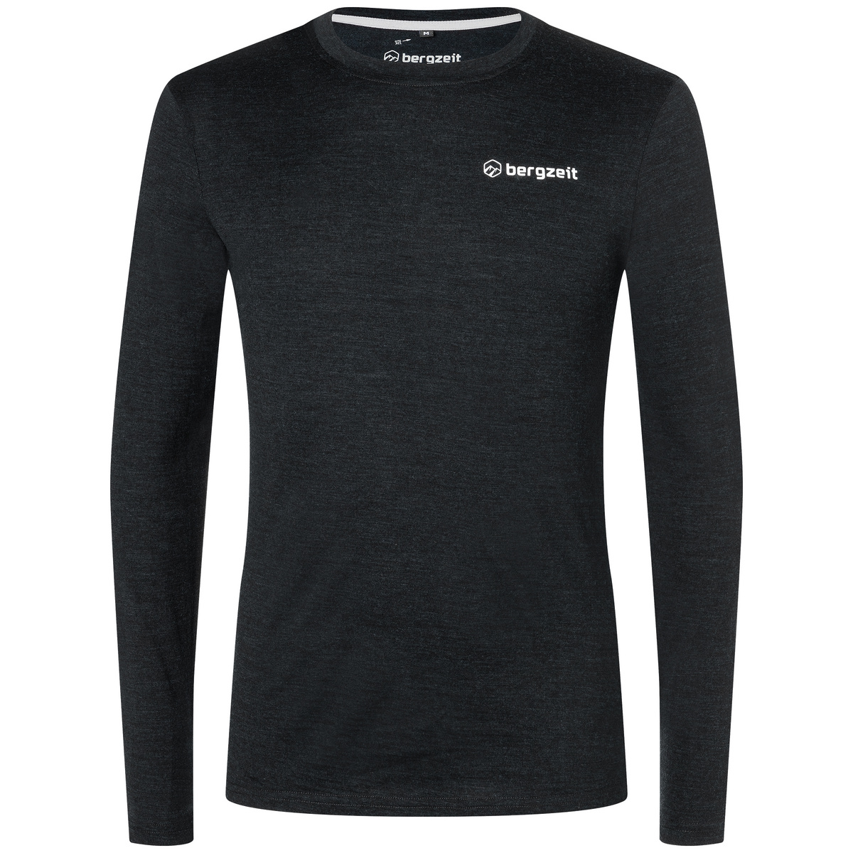 Image of Bergzeit Basics Uomo Maglia a manica lunga Bergzeit Pure Merino
