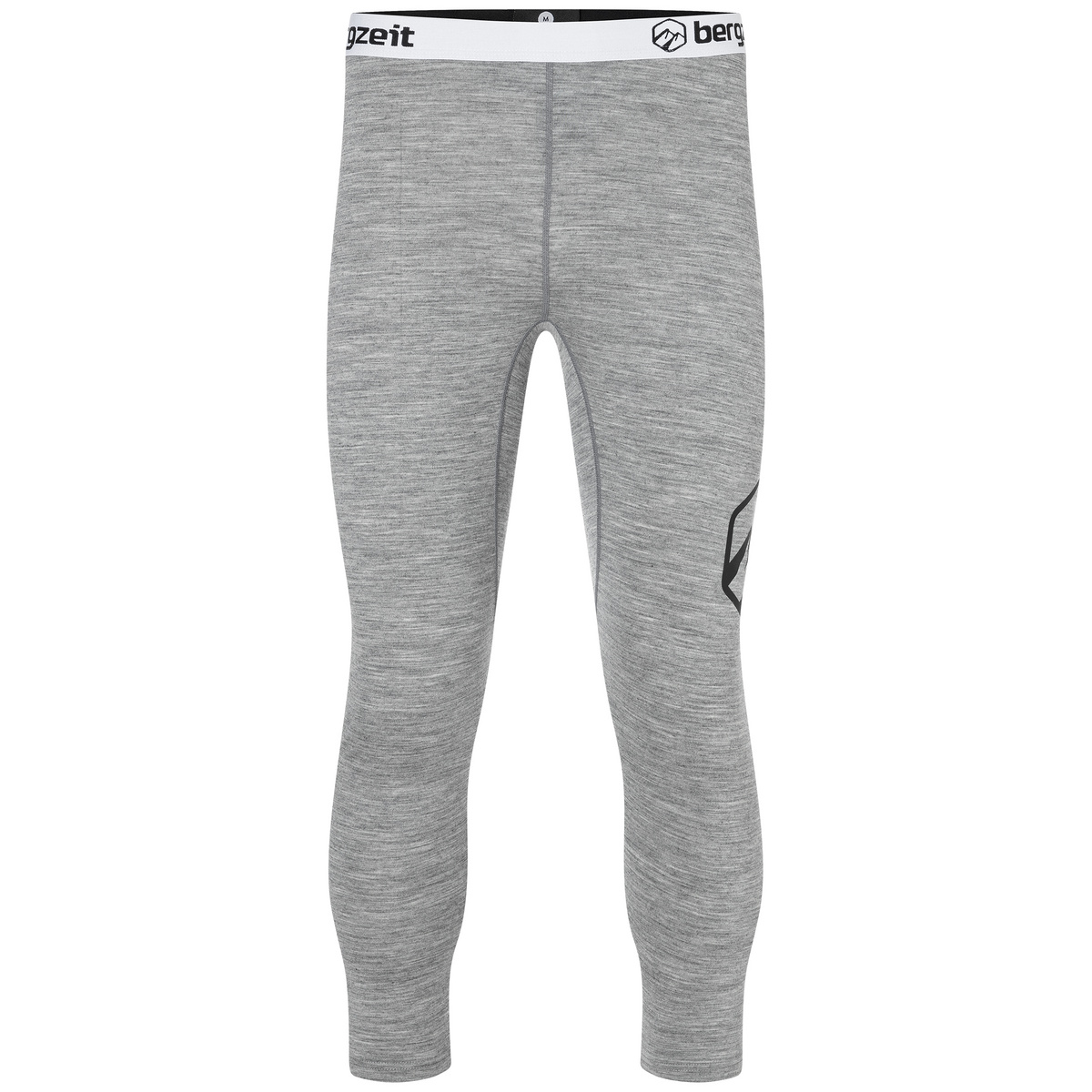 Image of Bergzeit Basics Uomo Pantaloni Bergzeit Pure Merino 3/4