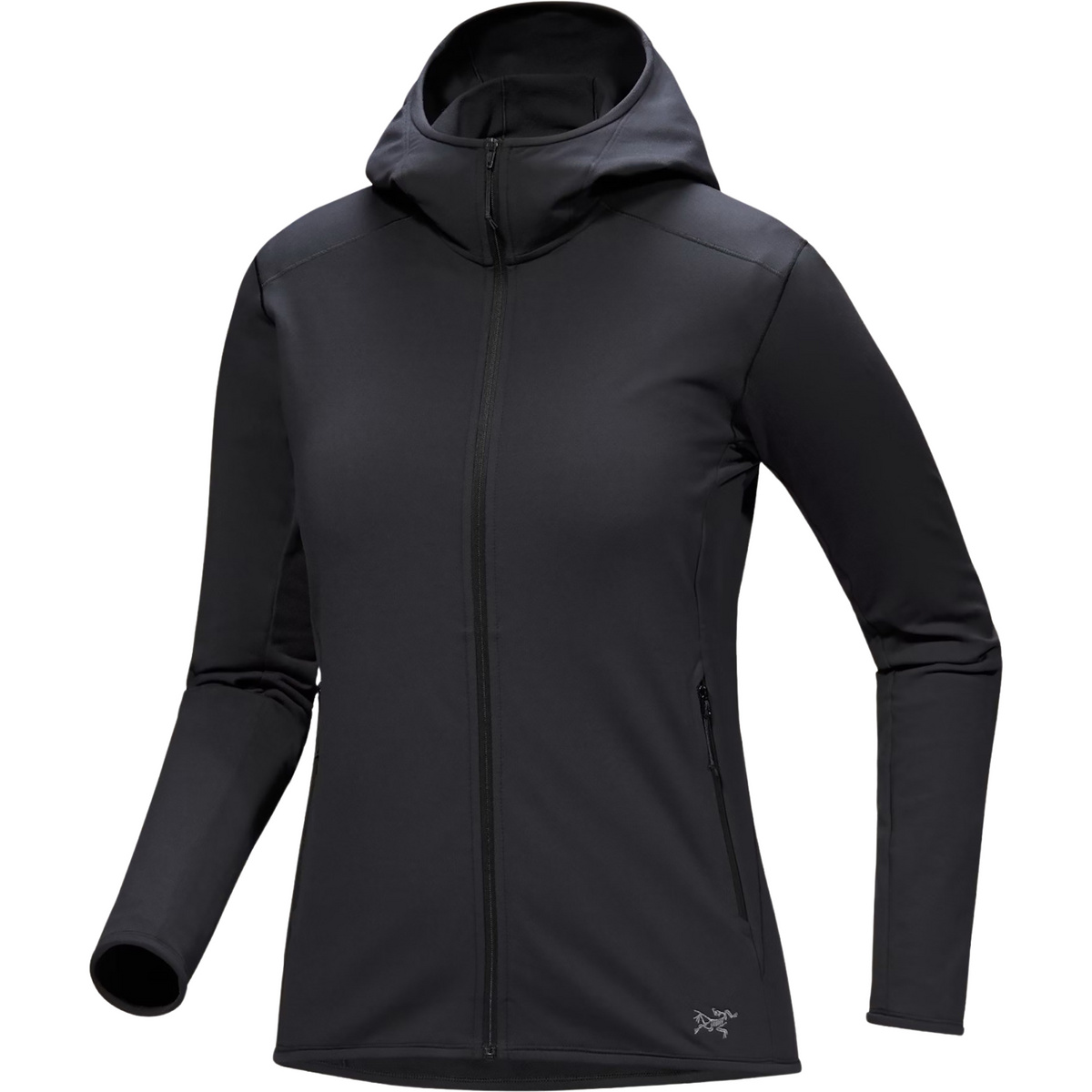 Arcteryx Damen Kyanite LT Hoodie Jacke (Größe XS, schwarz)