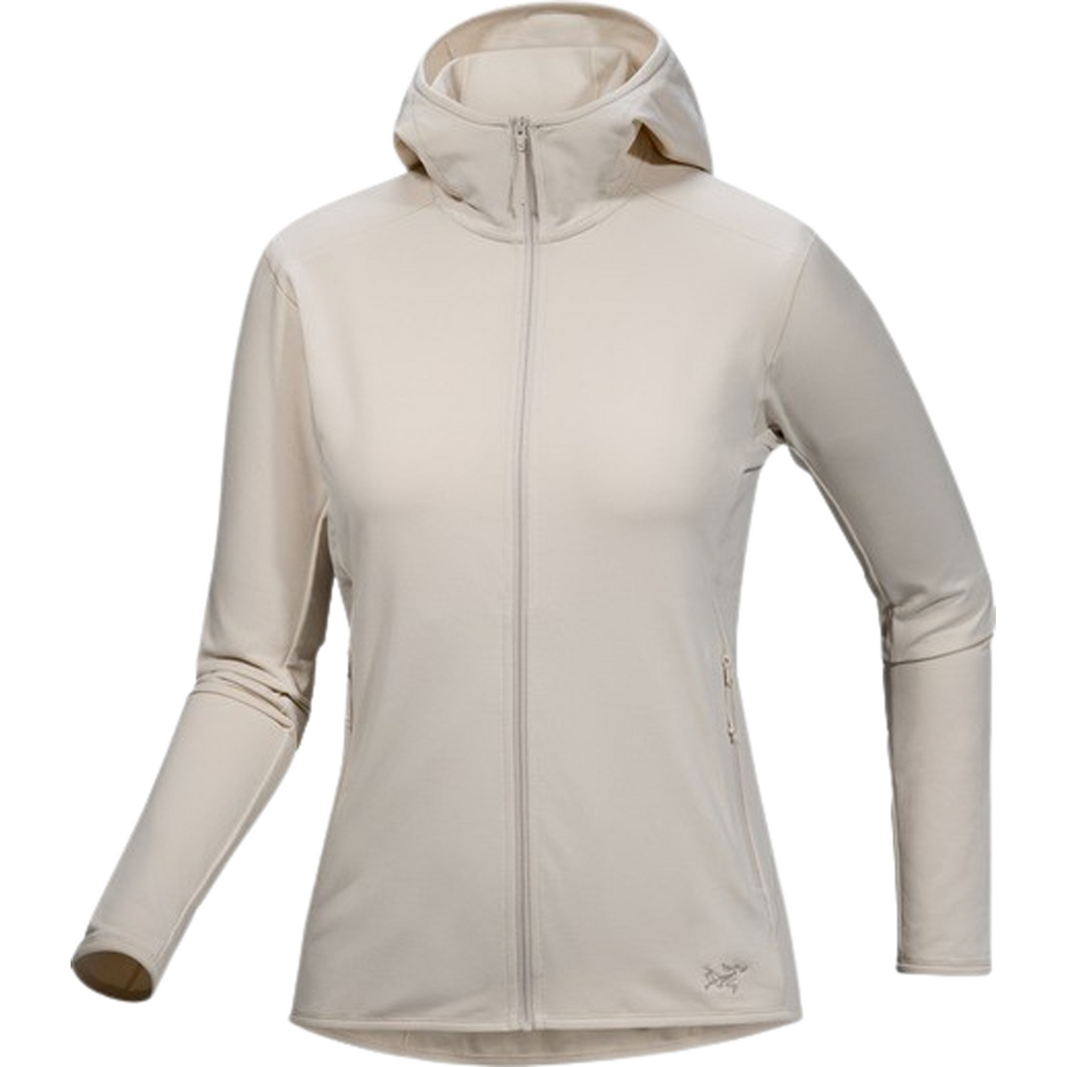 Arcteryx Damen Kyanite LT Hoodie Jacke (Größe XS, beige)
