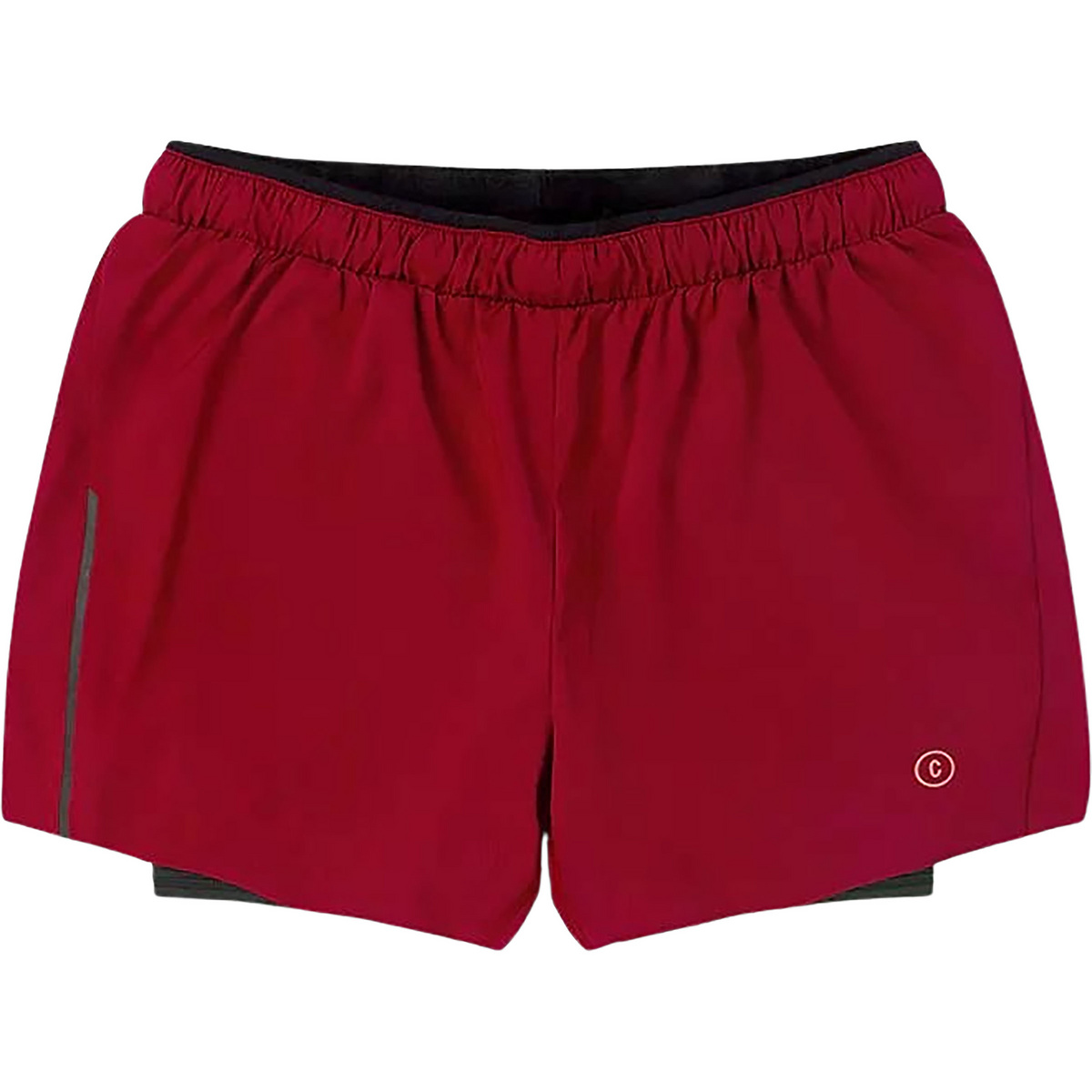Ciele Donna Pantaloncini DLYShort4'' LongBrief (Taglia S, Rosso)
