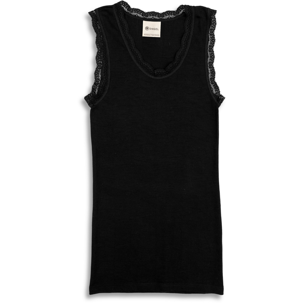 Engel Femme Débardeur Spitze (taille XL, Noir)