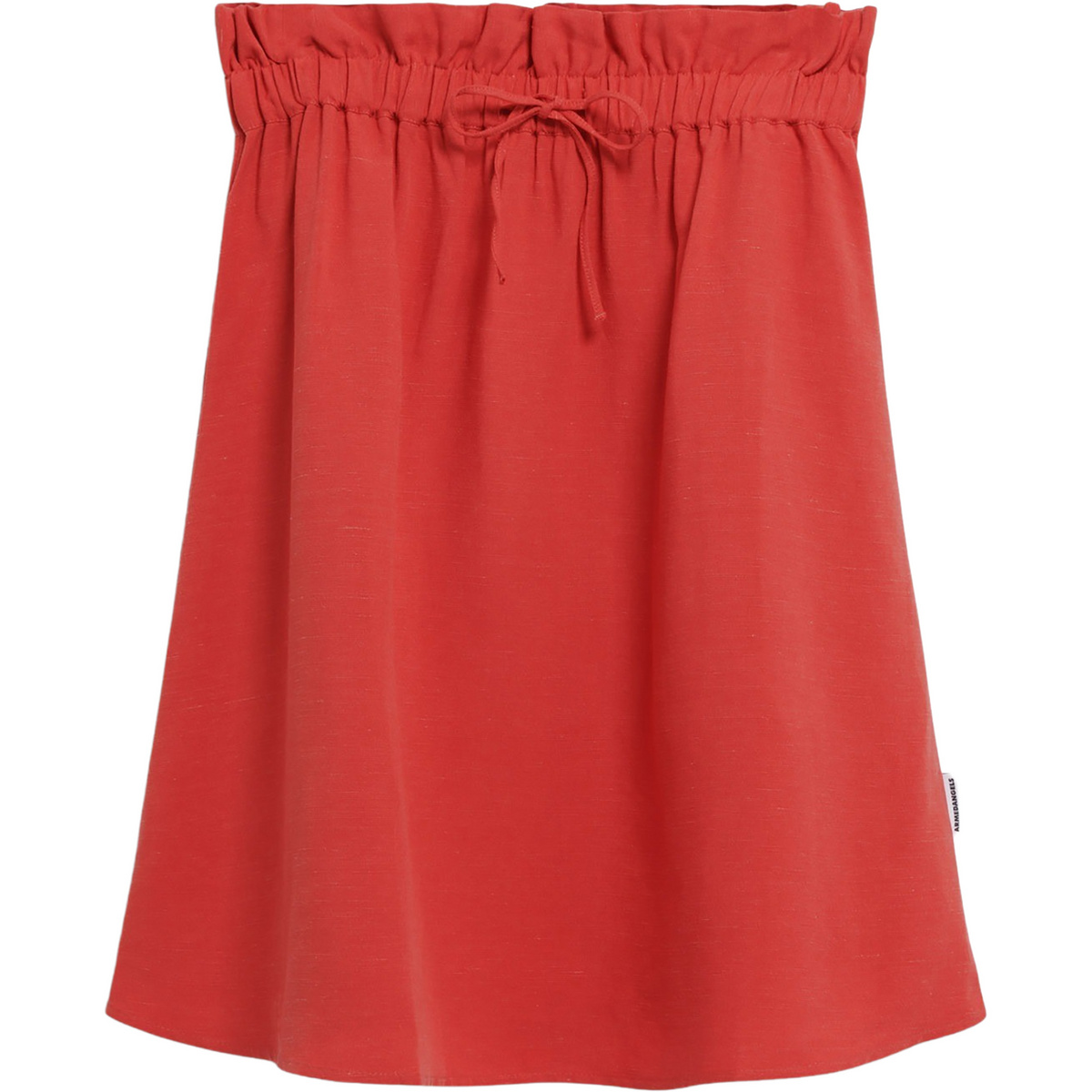 Armedangels Femme Jupe Filizaa Lino (taille XS, Rouge)