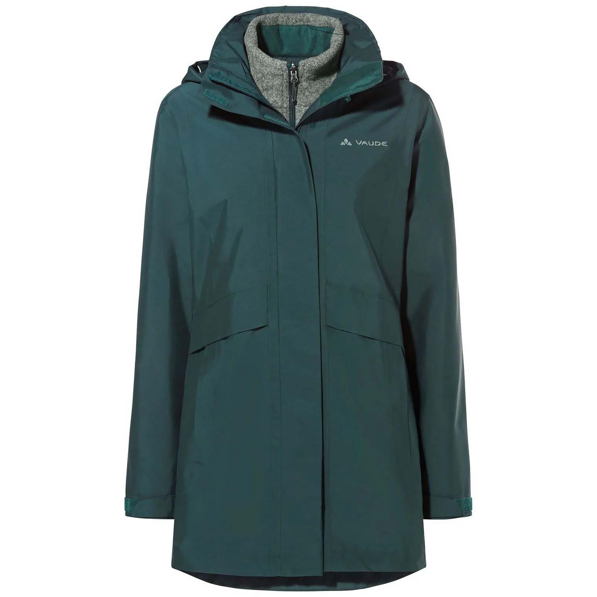 Vaude Damen Idris 3in1 IV Parka (Größe S, gruen)
