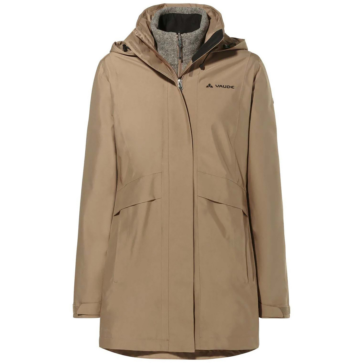 Vaude Damen Idris 3in1 IV Parka (Größe XXS, braun)