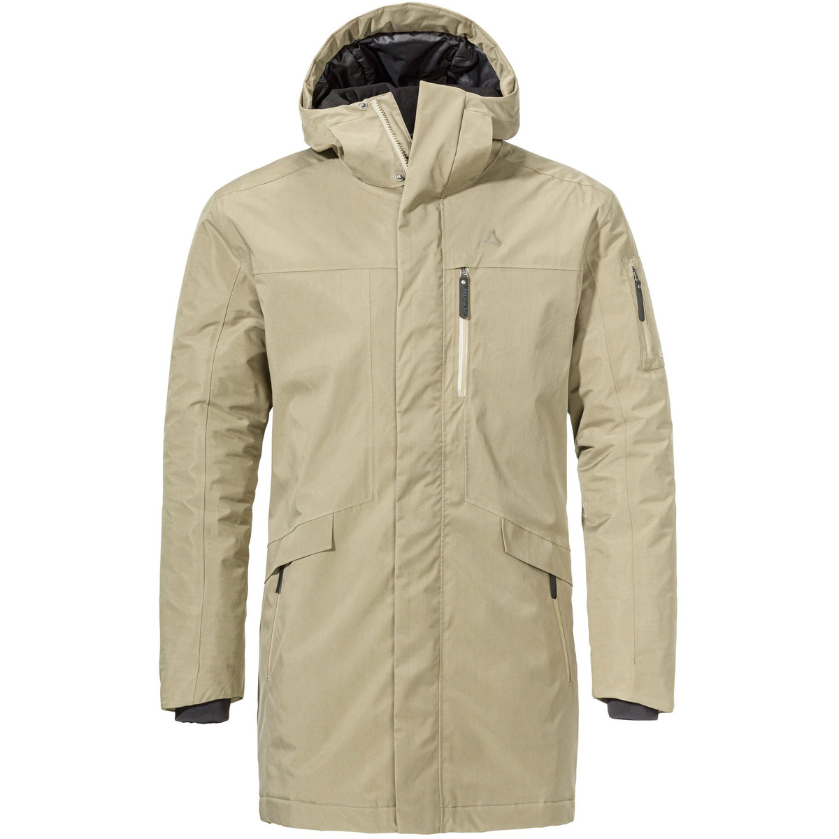 Schöffel Homme Parka Style Kalmor Ins (taille XXL, Beige)