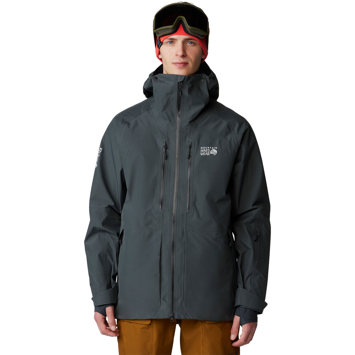 Mountain Hardwear Herren Boundary Ridge GTX Jacke (Größe S, grau)