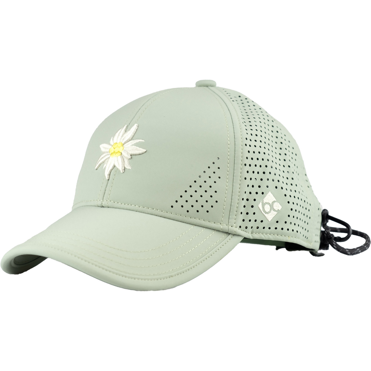 Bavarian Caps Edelweiß Outdoor V2 Curved Cap (Größe ONE SIZE, gruen)