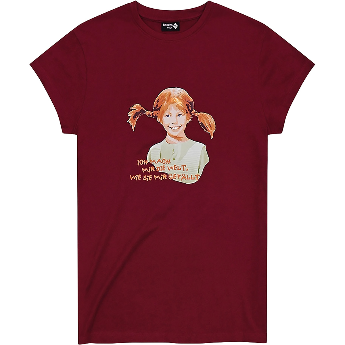Image of Bavarian Caps Damen Pippi Langstrumpf T-Shirt