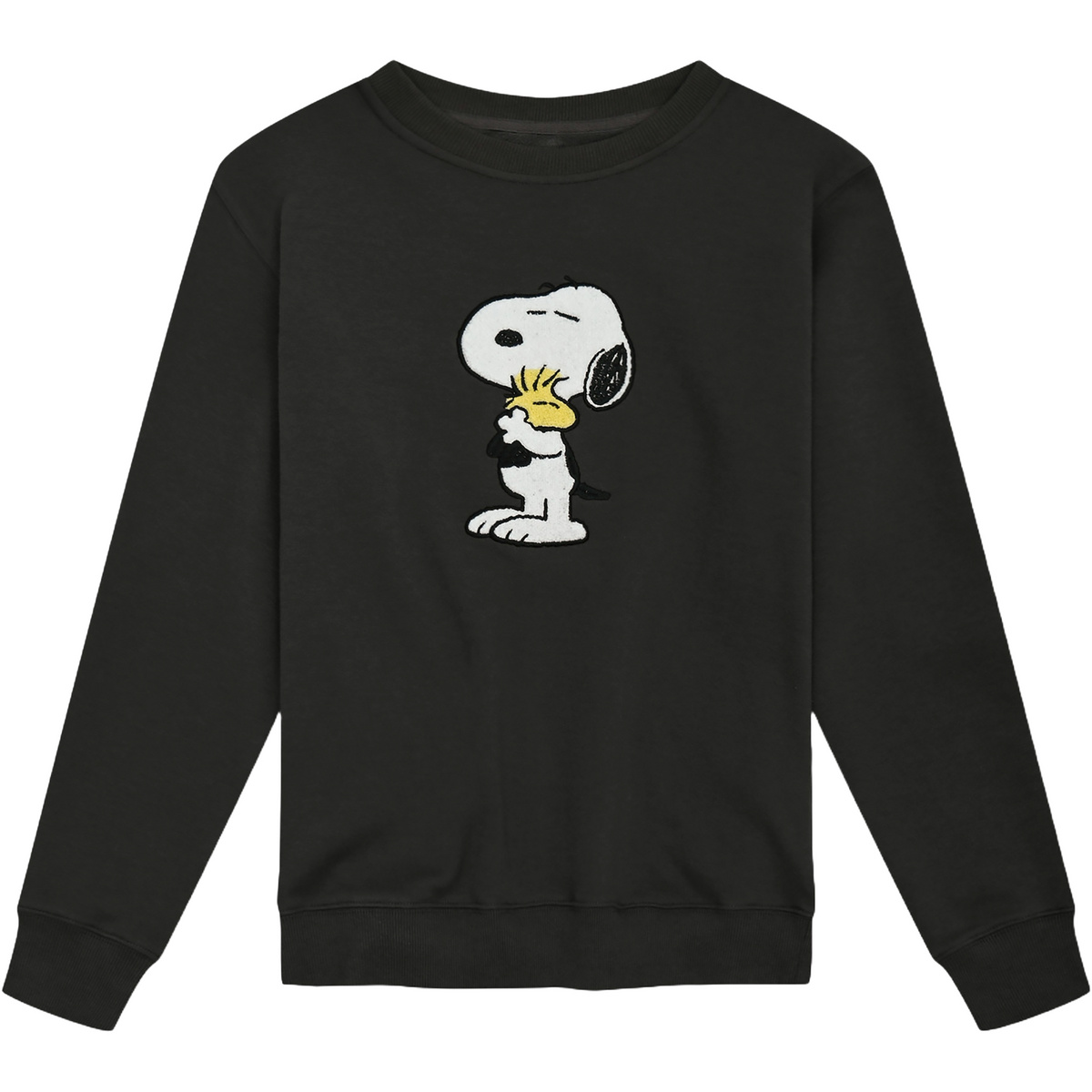Bavarian Caps Damen Peanuts: Snoopy Pullover (Größe L, grau)