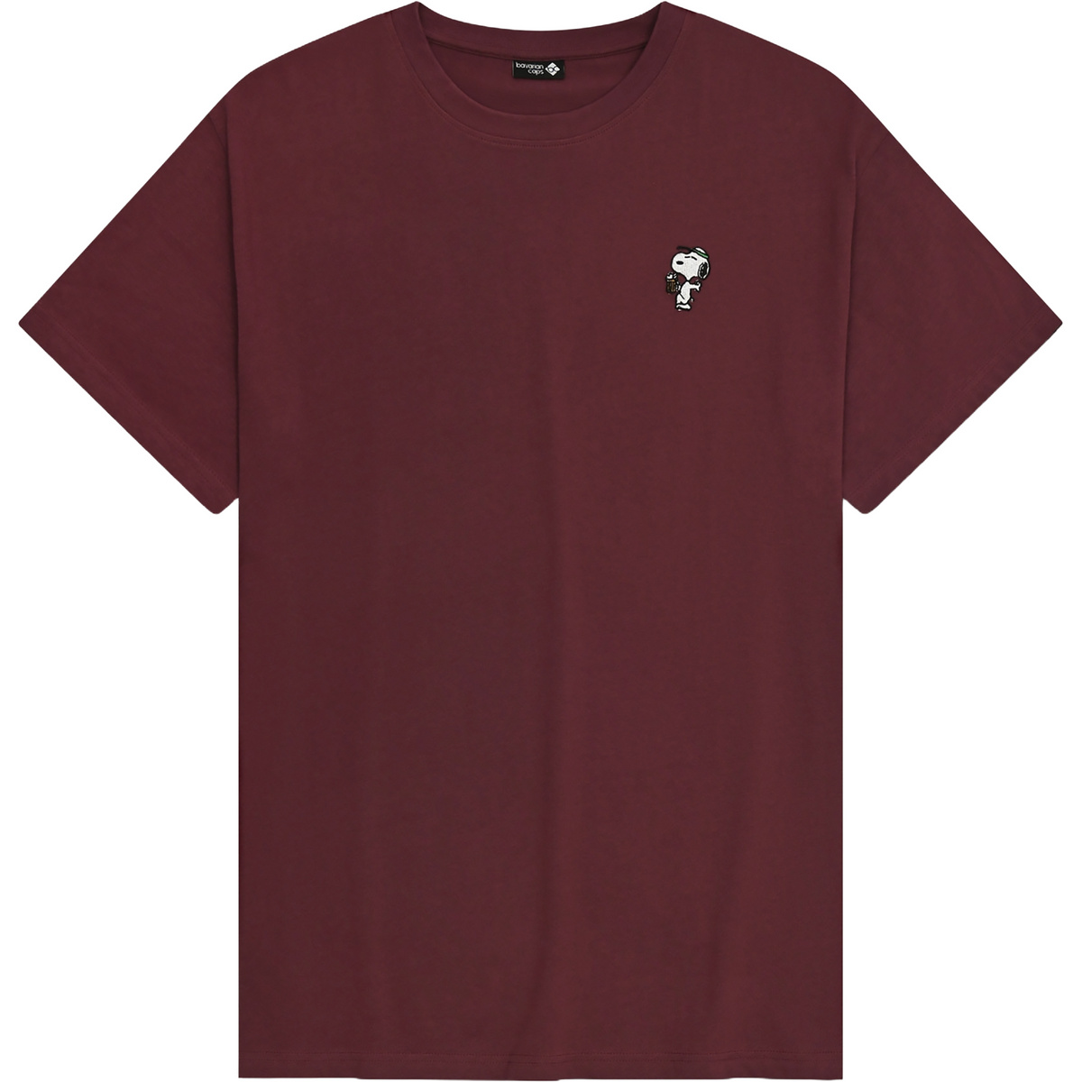 Bavarian Caps Herren Peanuts: Prost, Snoopy T-Shirt (Größe XXL, rot)