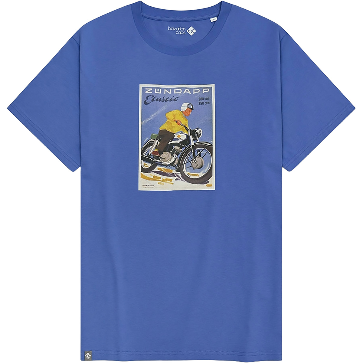 Image of Bavarian Caps Uomo Maglietta Zündapp Elastic