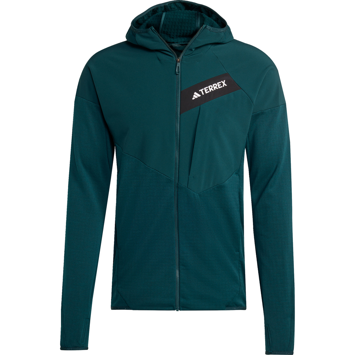 Image of adidas Terrex Uomo Giacca Techrock Climawarm Wind Hooded