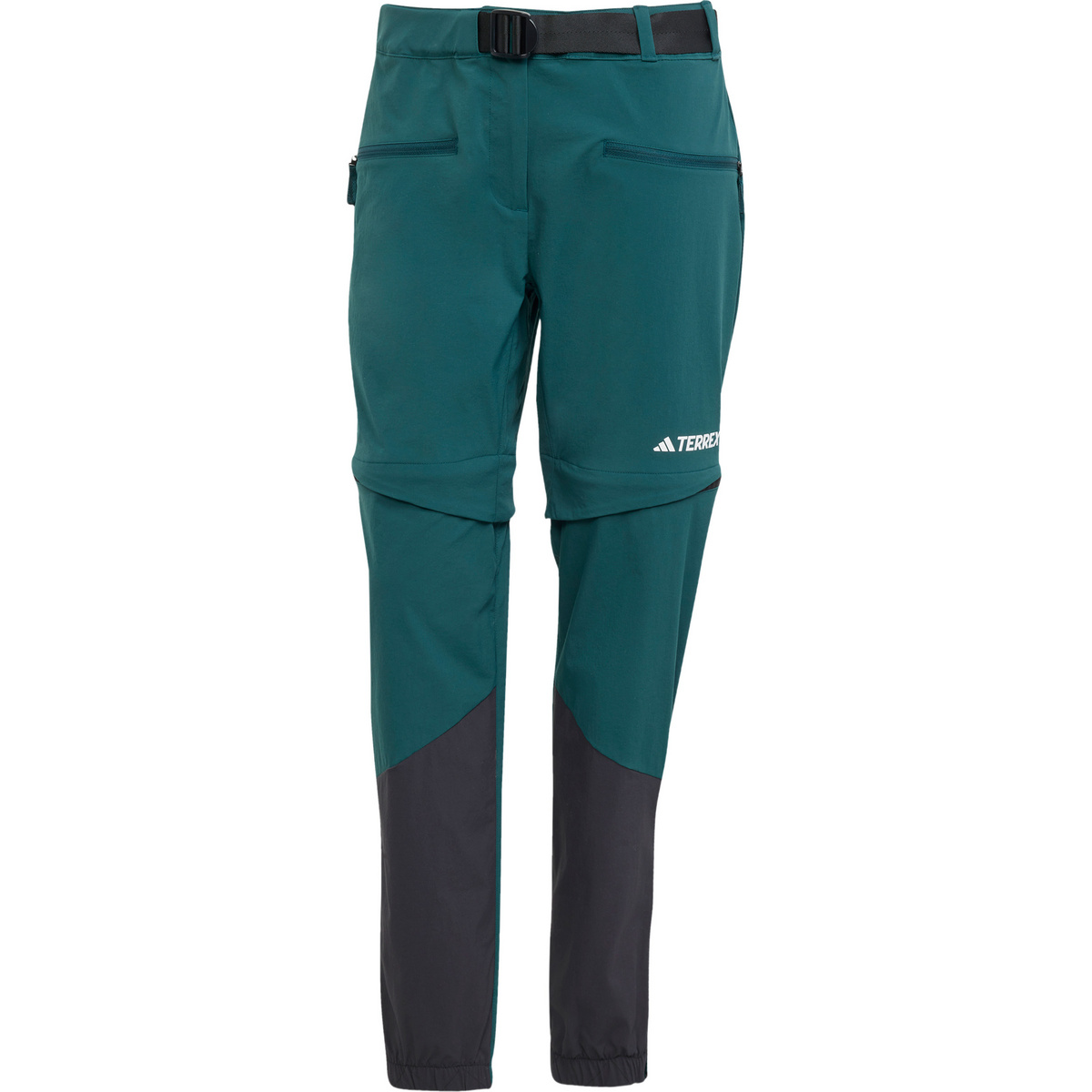 adidas Terrex Donna Pantaloni Utilitas Hiking Zip Off (Taglia S, Verde)