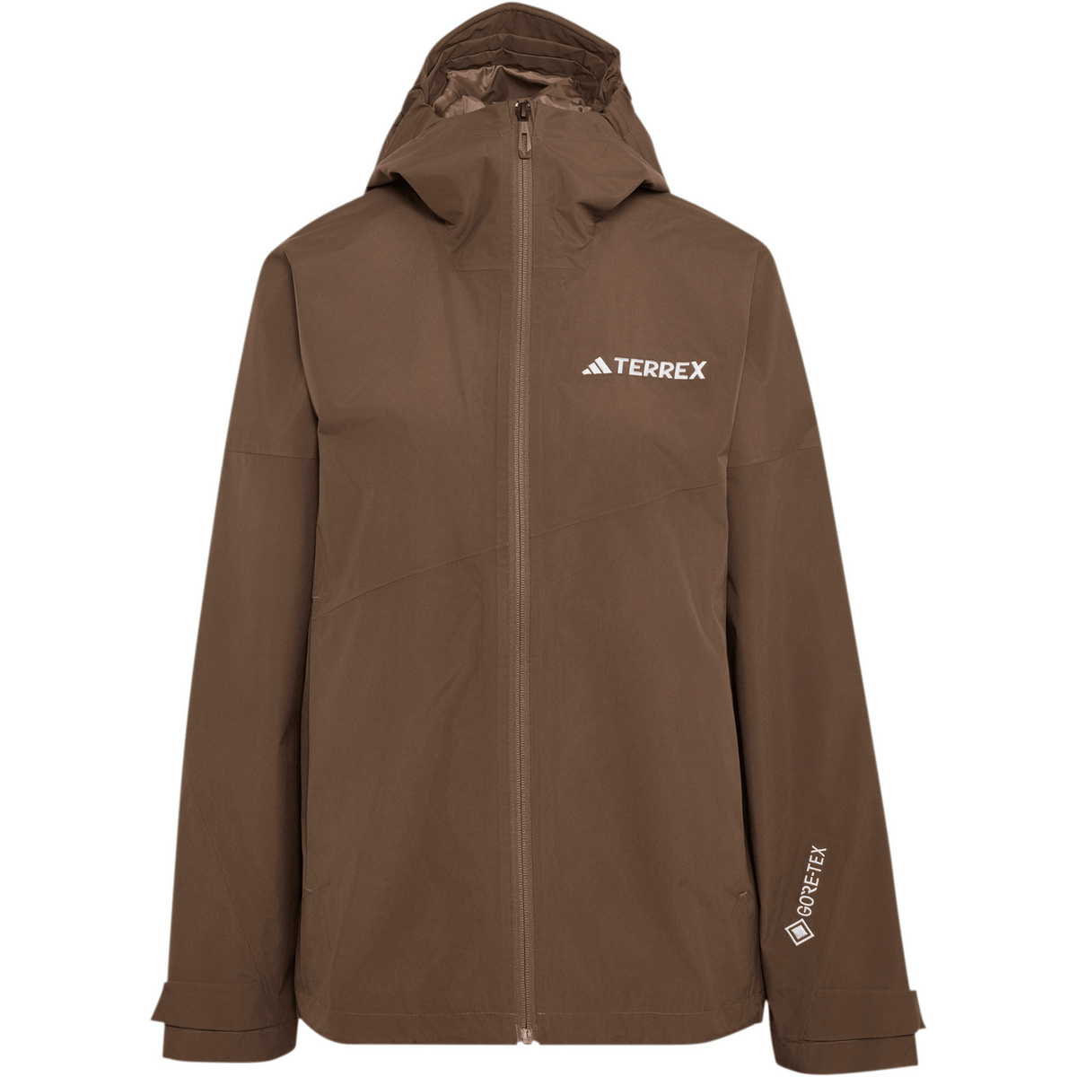 adidas Terrex Damen Xperior 2L GTX Performance Jacke (Größe L, braun)
