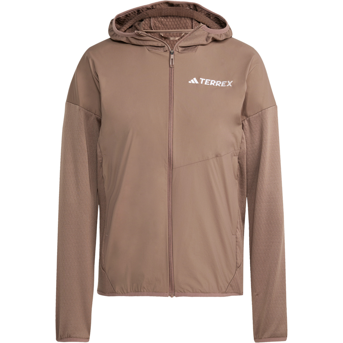 Image of adidas Terrex Donna Giacca Xperior Climawarm Wind Light Fleece Hooded