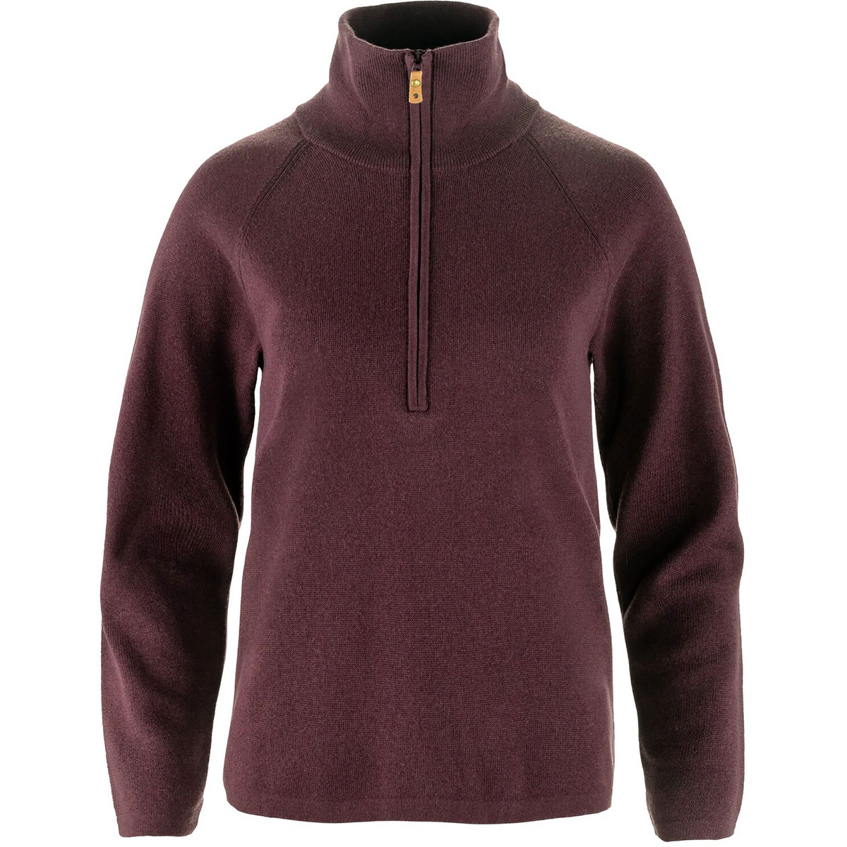 Fjällräven Damen Övik Lite Half Zip Pullover (Größe M, rot)