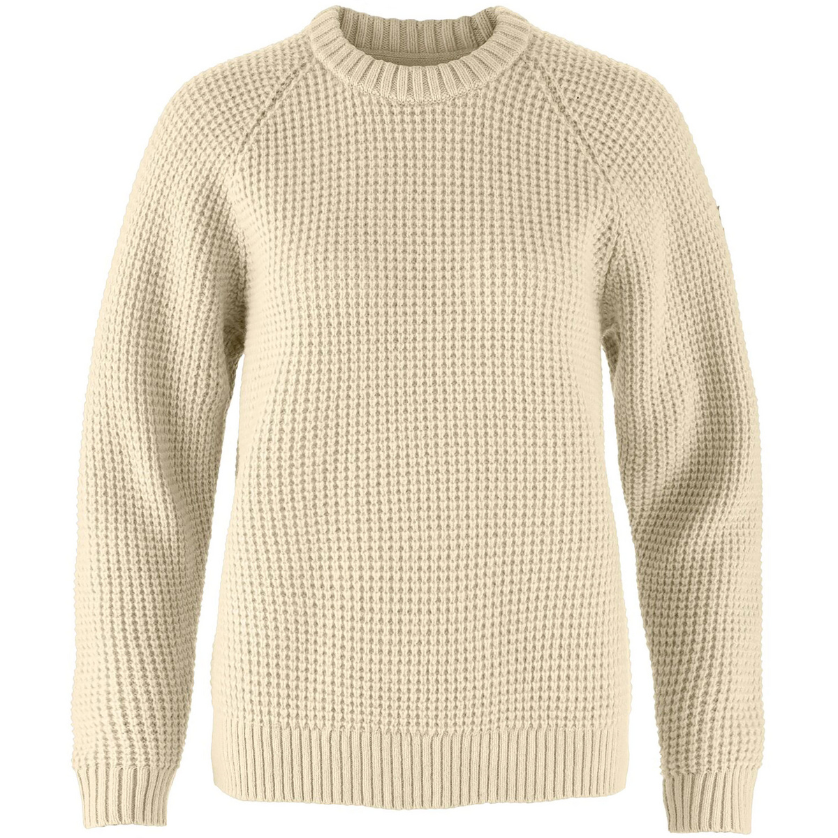 Fjällräven Damen Övik Waffle Knit Pullover (Größe M, beige)