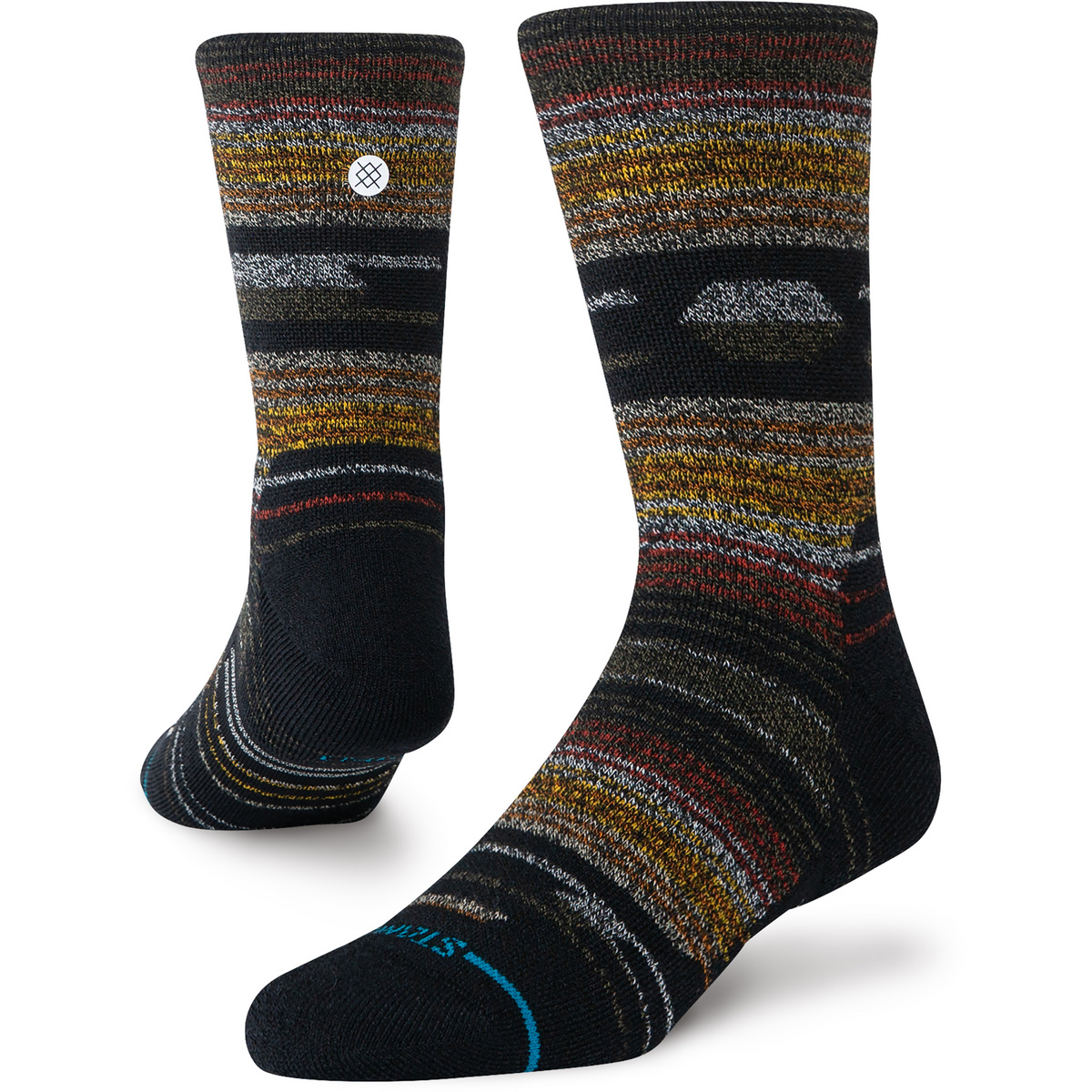 Image of Stance Calzini Fork In The Road Mid Crew