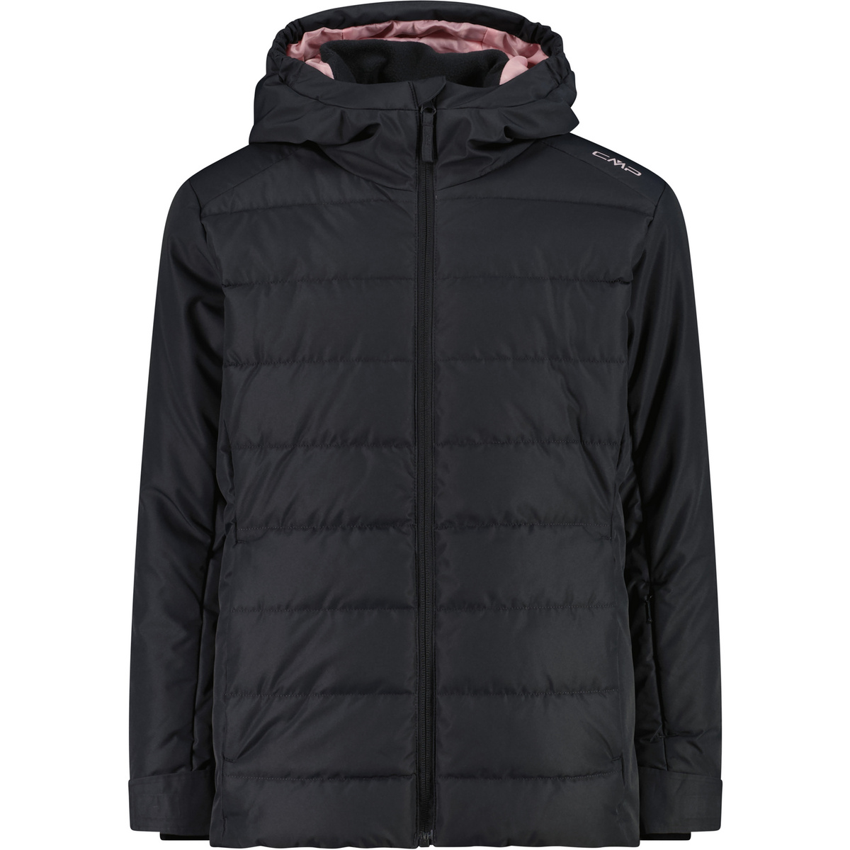 CMP Kinder Hoodie Jacke (Größe 110, schwarz)