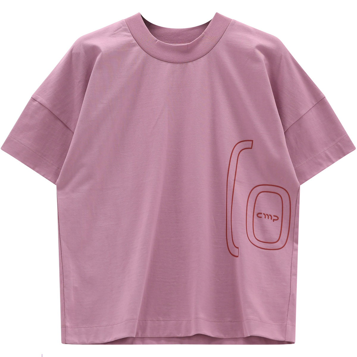 CMP Damen Collective (of) Moving People T-Shirt (Größe XXS, rosa)