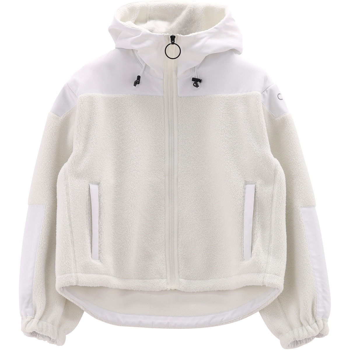 CMP Damen Hoodie Jacke (Größe XXS, beige)