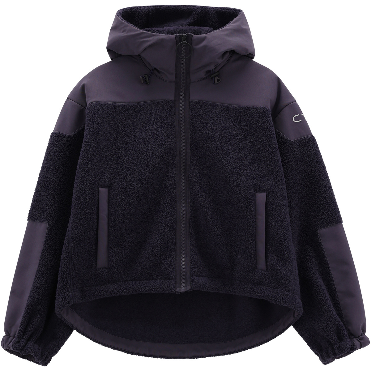 CMP Damen Hoodie Jacke (Größe M, schwarz)