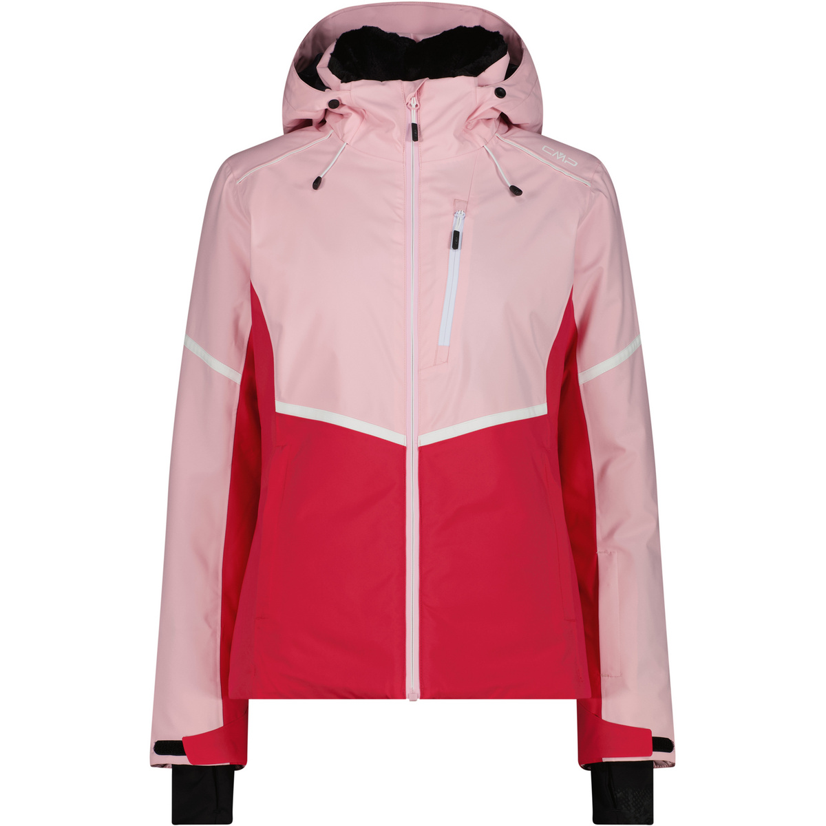 CMP Damen Hoodie Jacke (Größe XL, rosa)