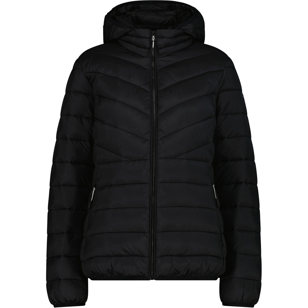 CMP Damen Zip Hoodie Jacke (Größe 3XL, schwarz)