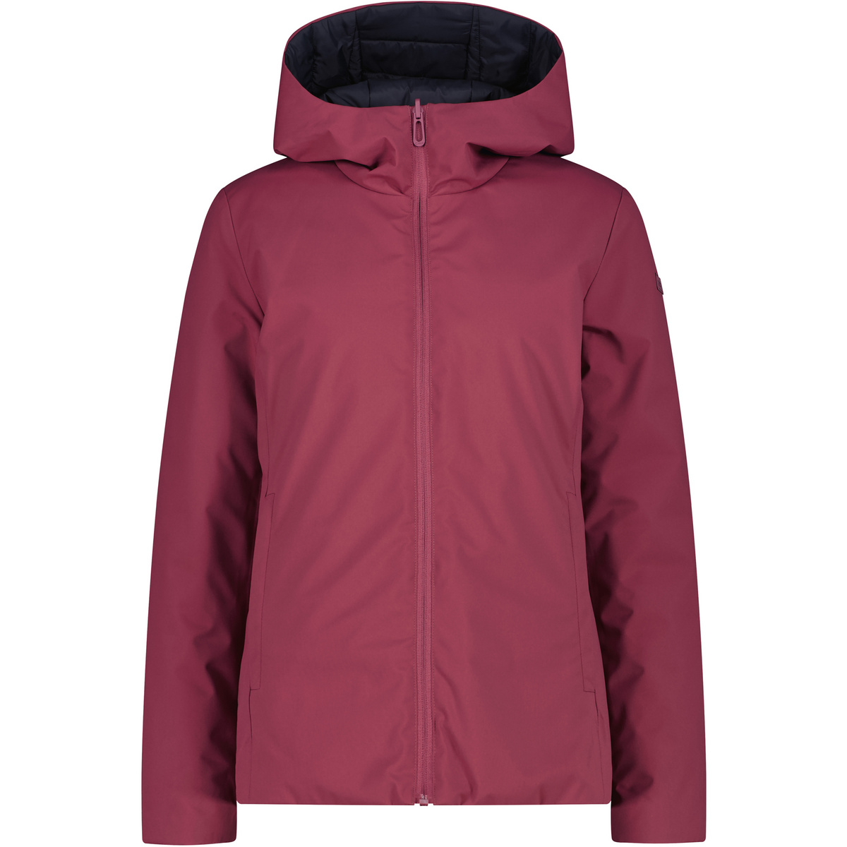CMP Damen Reverse Hoodie Jacke (Größe M, lila)