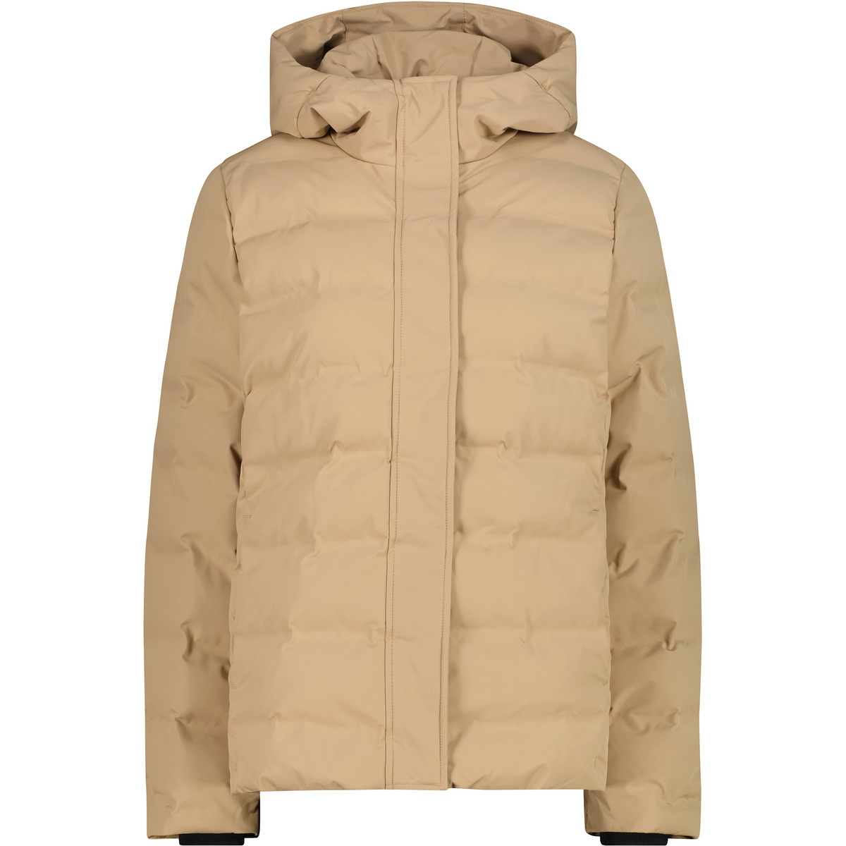 CMP Donna Giacca Hoodie (Taglia XXS, Beige)