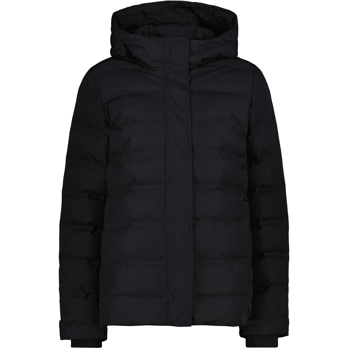CMP Donna Giacca Hoodie (Taglia L, Nero)