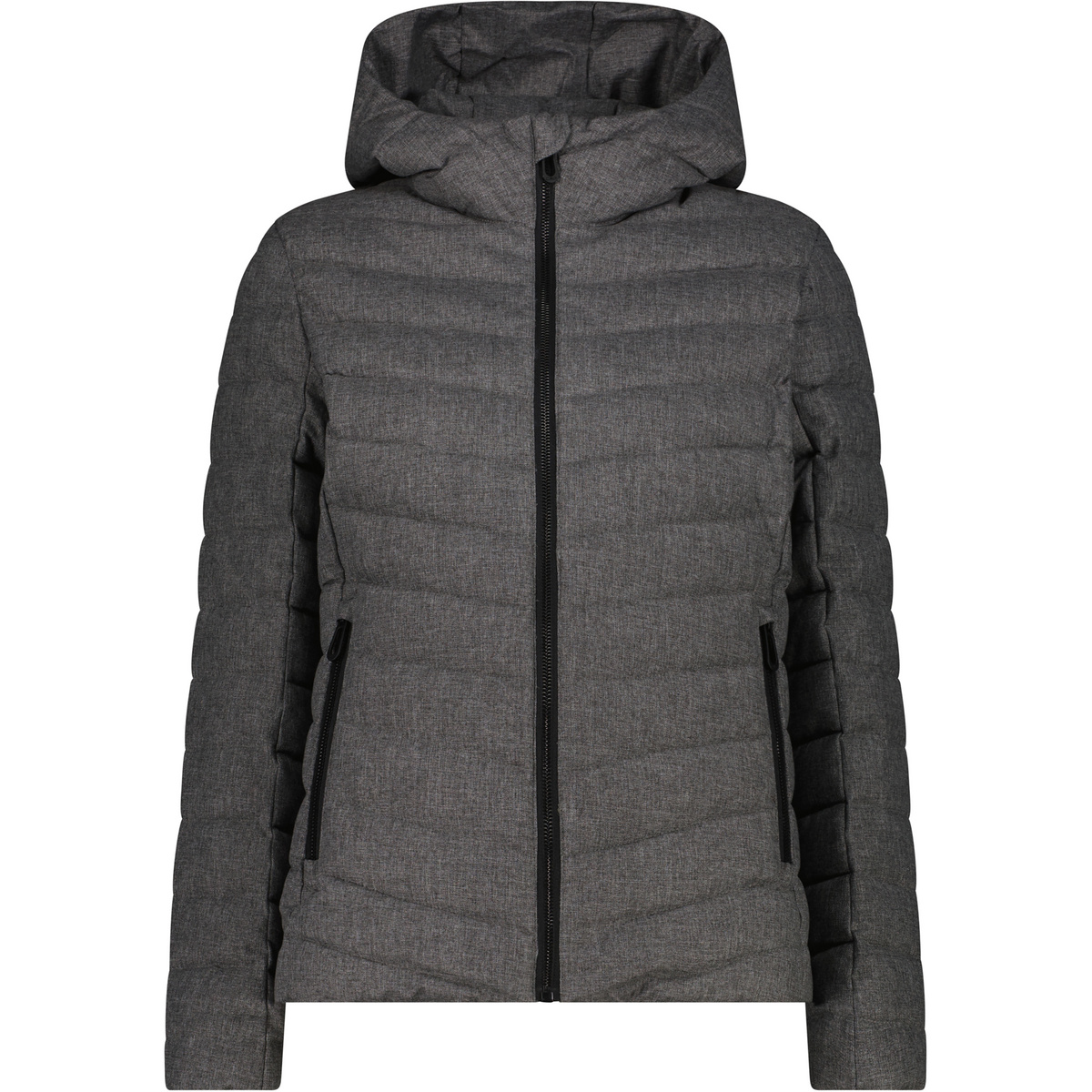 CMP Damen Hoodie Jacke (Größe M, grau)