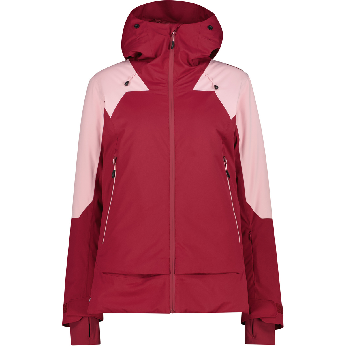 CMP Damen Hoodie Jacke (Größe XXL, rot)